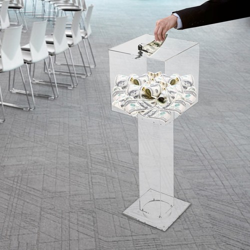 Acrylic suggestion box - suggestion,